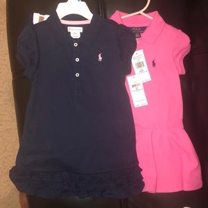 (2) Brand new Toddler Ralph Lauren dresses